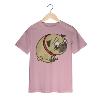 Nome do produto Camiseta Infantil Pug Carente