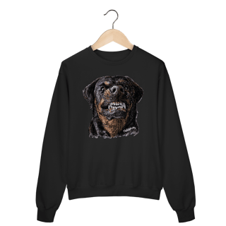 Nome do produto Moletom Blusão Rottweiler Bravo