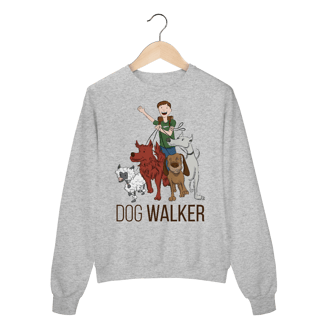 Nome do produto Moletom Blusão Dog Walker - Passeador de Cães