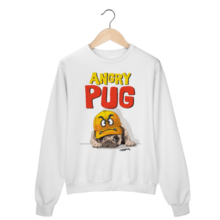 Nome do produto Moletom Blusão Angry Pug