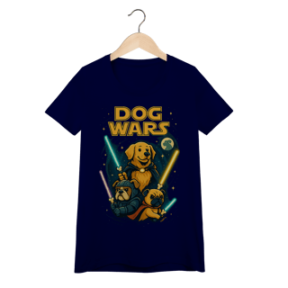 Nome do produto Baby Look Dog Wars