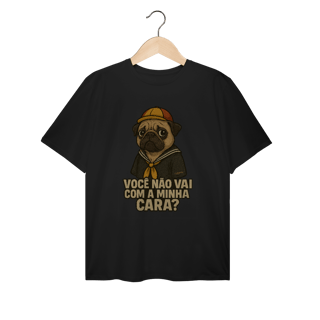 Nome do produto Camiseta Plus Size Cachorro Quico