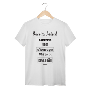 Nome do produto Camiseta Cachorro Receita Animal