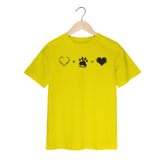 Nome do produto Camiseta Infantil Amor Completo
