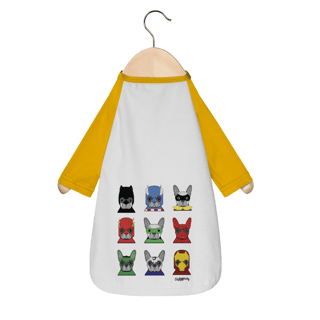 Nome do produto Camiseta para Cachorro - Super-Heróis