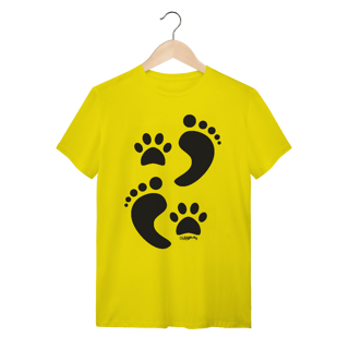 Nome do produto Camiseta Cachorro Pegadas