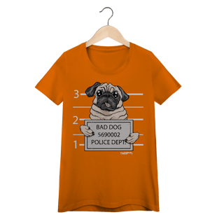 Nome do produto Baby Look Pug Bad Dog