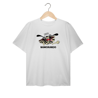 Nome do produto Camiseta Cachorro Status Namorando