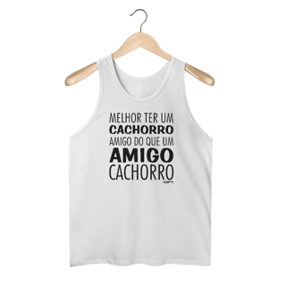 Nome do produto Regata Cachorro Amigo ou Amigo Cachorro