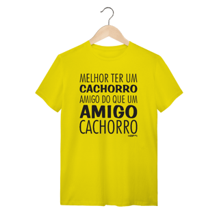 Nome do produto Camiseta Cachorro Amigo ou Amigo Cachorro