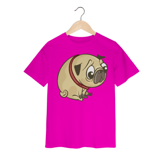 Nome do produto Camiseta Infantil Pug Carente