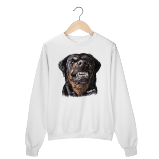 Nome do produto Moletom Blusão Rottweiler Bravo