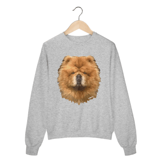 Nome do produto Moletom Blusão Chow Chow Mosaico