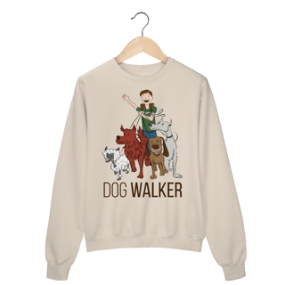 Nome do produto Moletom Blusão Dog Walker - Passeador de Cães