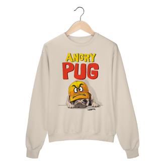 Nome do produto Moletom Blusão Angry Pug