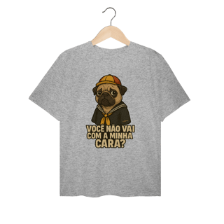 Nome do produto Camiseta Plus Size Cachorro Quico