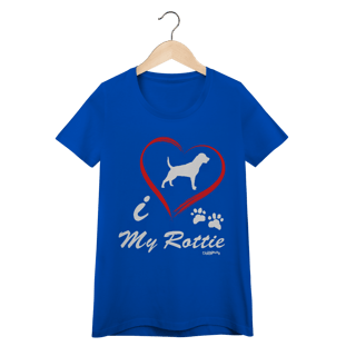 Nome do produto Baby Look Rottweiler - I Love My Rottie