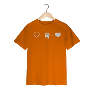 Nome do produto Camiseta Infantil Amor Completo