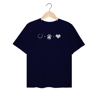 Nome do produto Camiseta Plus Size Amor Completo