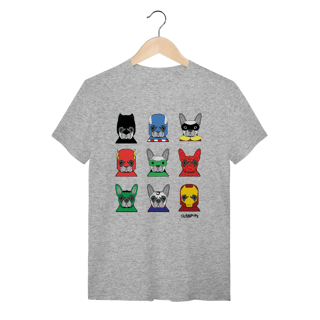 Nome do produto Camiseta Cachorros Super-Heróis