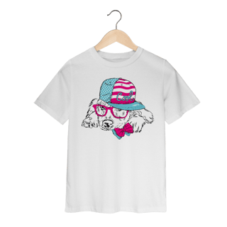 Nome do produto Camiseta Infantil Cachorro Cool