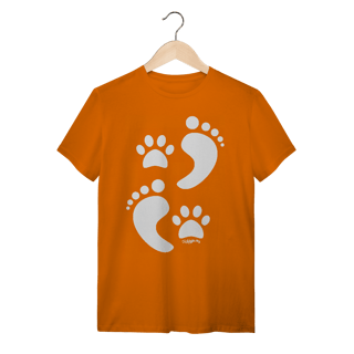 Nome do produto Camiseta Cachorro Pegadas
