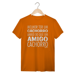 Nome do produto Camiseta Cachorro Amigo ou Amigo Cachorro