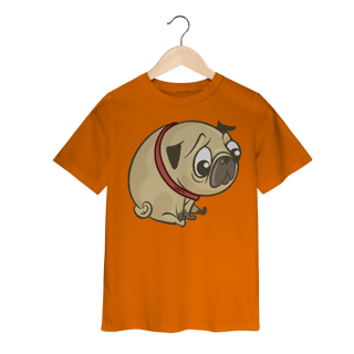 Nome do produto Camiseta Infantil Pug Carente