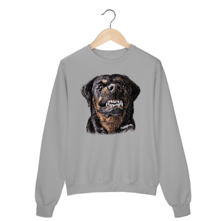 Nome do produto Moletom Blusão Rottweiler Bravo
