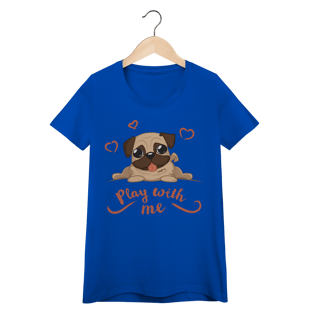 Nome do produto Baby Look Pug Play With Me