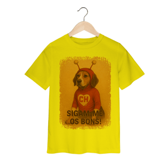 Nome do produto Camiseta Infantil Cachorro Chapolin Colorado
