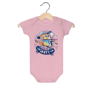 Nome do produto Body Bebê Cachorro Skatista