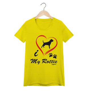 Nome do produto Baby Look Rottweiler - I Love My Rottie