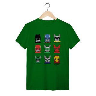Nome do produto Camiseta Cachorros Super-Heróis