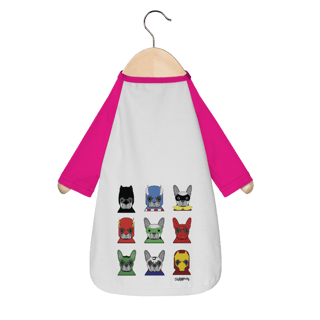 Nome do produto Camiseta para Cachorro - Super-Heróis