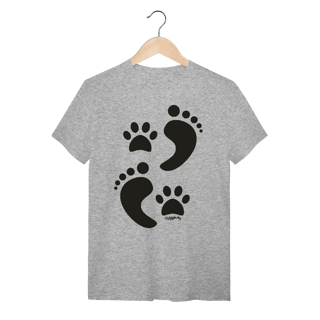 Nome do produto Camiseta Cachorro Pegadas