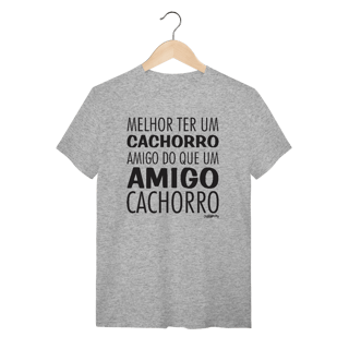 Nome do produto Camiseta Cachorro Amigo ou Amigo Cachorro