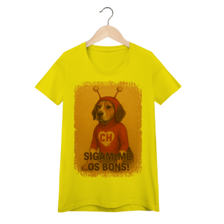 Nome do produto Baby Look Cachorro Chapolin Colorado