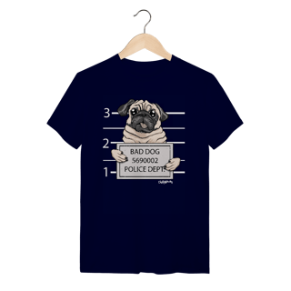 Nome do produto Camiseta Pug Bad Dog
