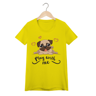 Nome do produto Baby Look Pug Play With Me