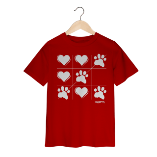 Nome do produto Camiseta Infantil Jogo da Velha