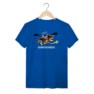 Nome do produto Camiseta Cachorro Status Namorando