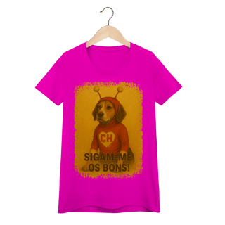 Nome do produto Baby Look Cachorro Chapolin Colorado