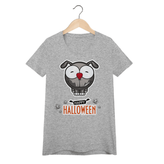 Nome do produto Baby Look Happy Halloween Cartoon Doggy