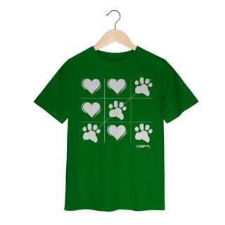 Nome do produto Camiseta Infantil Jogo da Velha
