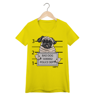Nome do produto Baby Look Pug Bad Dog