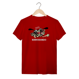 Nome do produto Camiseta Cachorro Status Namorando