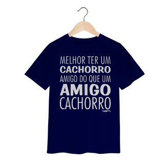 Nome do produto Camiseta Infantil Cachorro Amigo ou Amigo Cachorro
