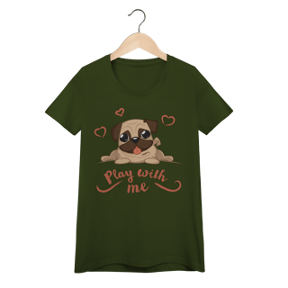 Nome do produto Baby Look Pug Play With Me