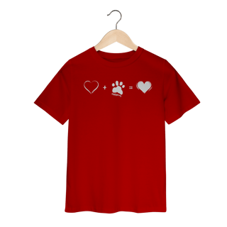 Nome do produto Camiseta Infantil Amor Completo